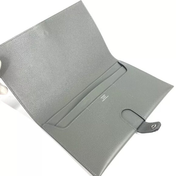 HERMES RMS Tutankhamun Bill Compartment Folded in half Long Wallet Unused - Picture 5 of 14